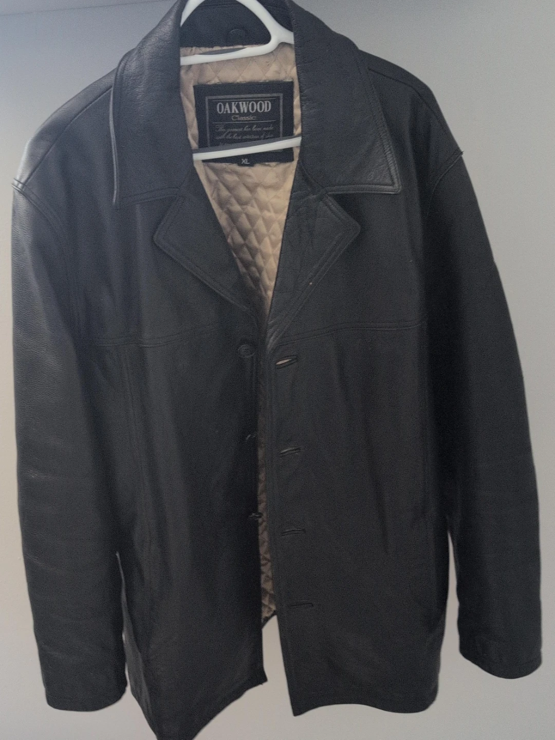 Oakwood Classic Leather Jacket XL