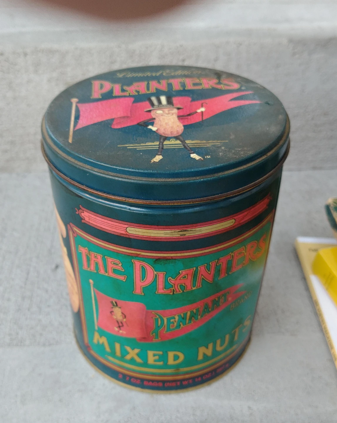 Planters Limited Edition Pennant Mixed Nuts Tin