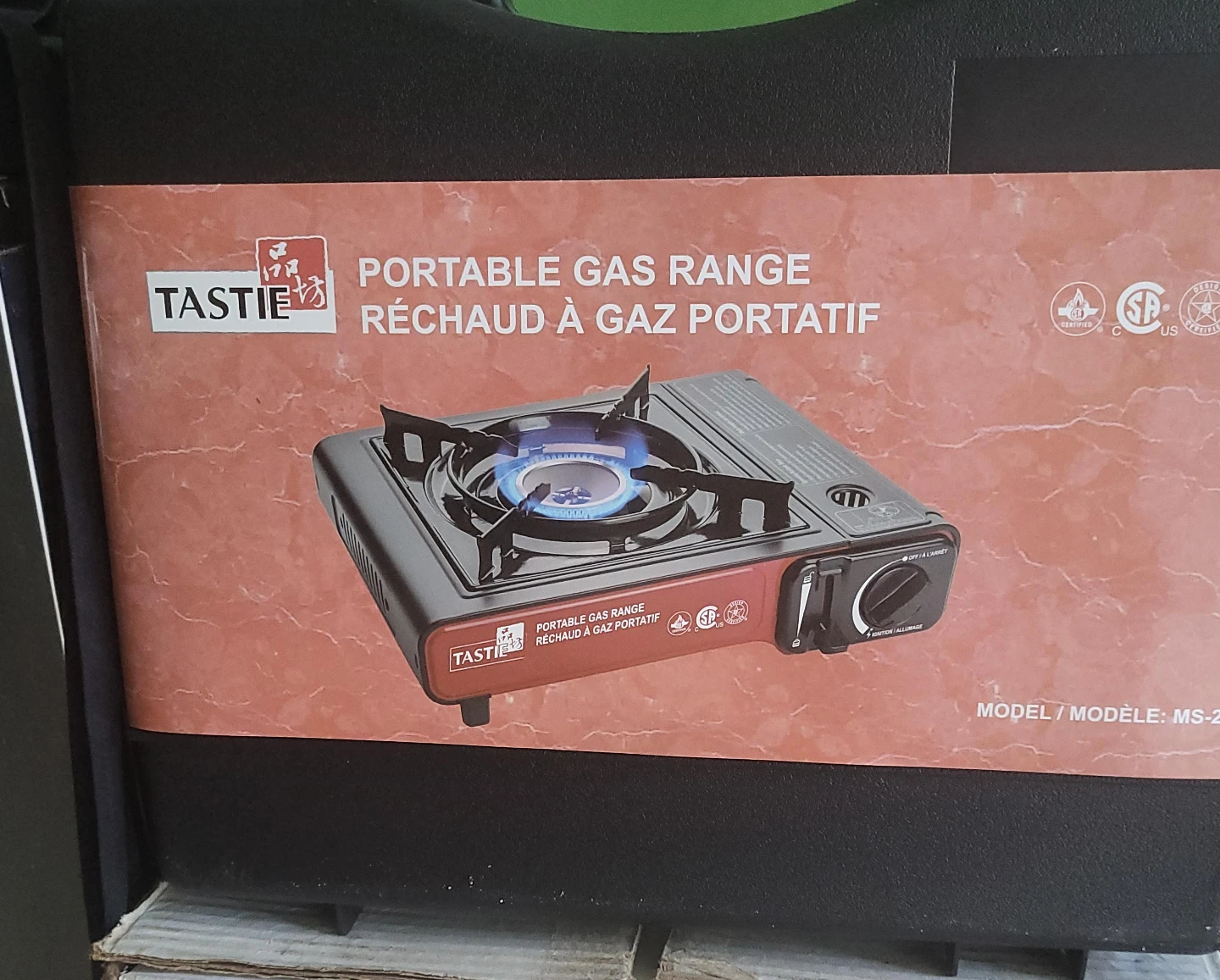 Tastie Portable Gas Range MS-2