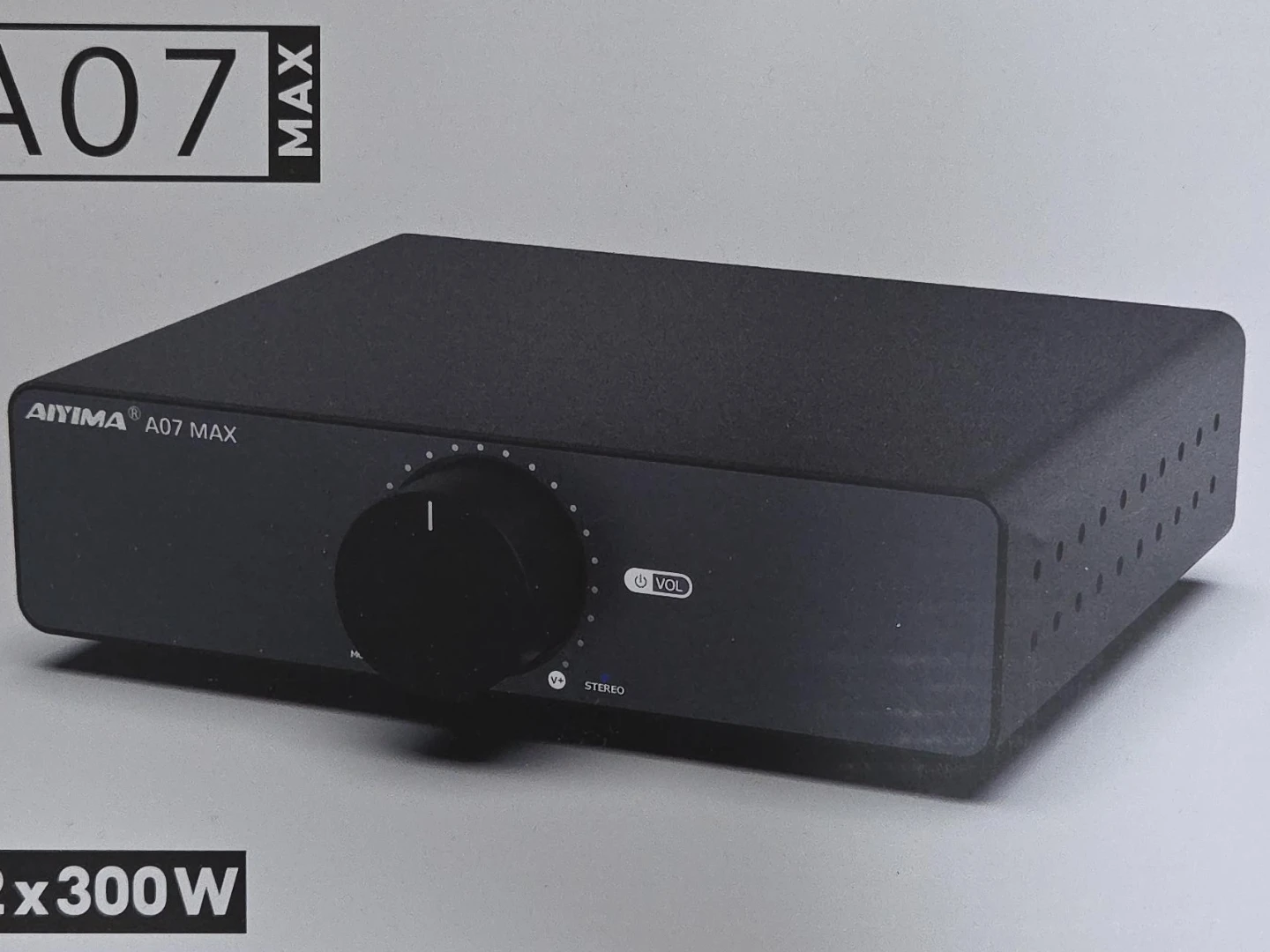 AIYIMA A07 MAX 2.0-CH Power Amplifier 2x300W