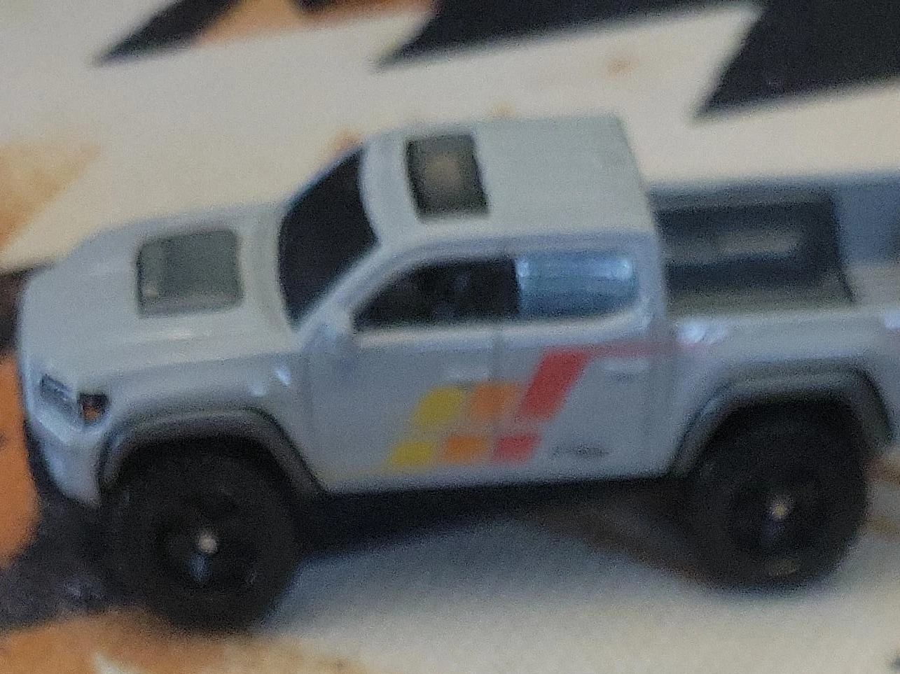 Gray Toy Truck