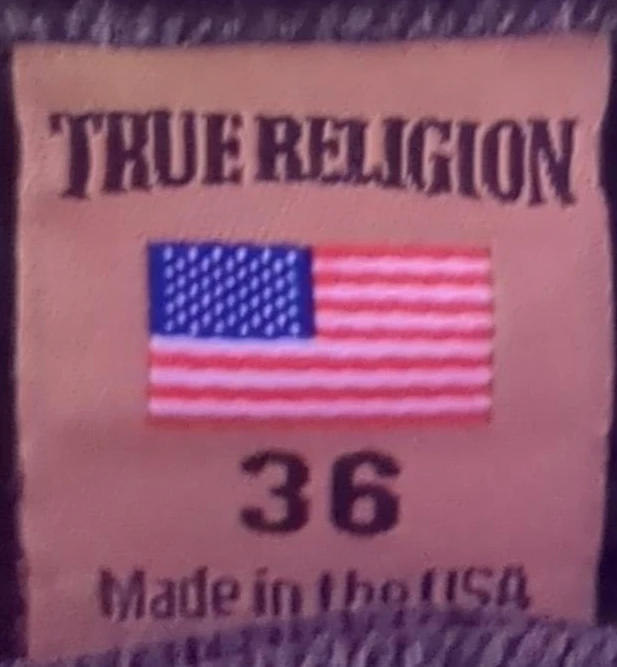 True Religion Jeans Size 36