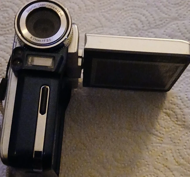 Digital Camcorder with Swivel Screen