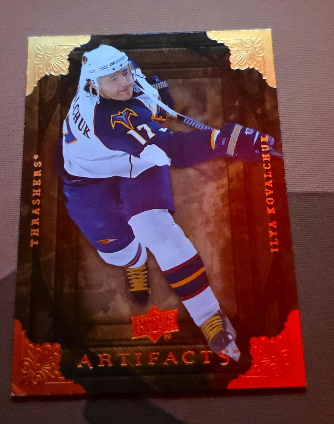 2005-06 Upper Deck Artifacts Ilya Kovalchuk Hockey Card