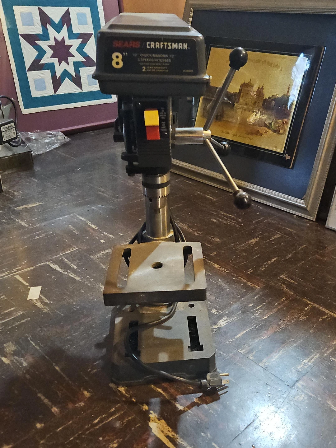 Sears Craftsman 8" 1/2" Drill Press