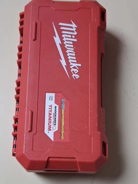 Milwaukee SHOCKWAVE Titanium Impact Duty Drill Bit Set