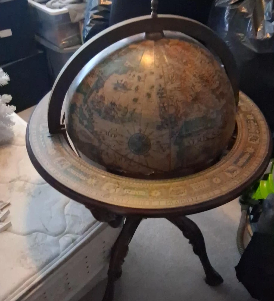 Vintage Globe Bar Stand