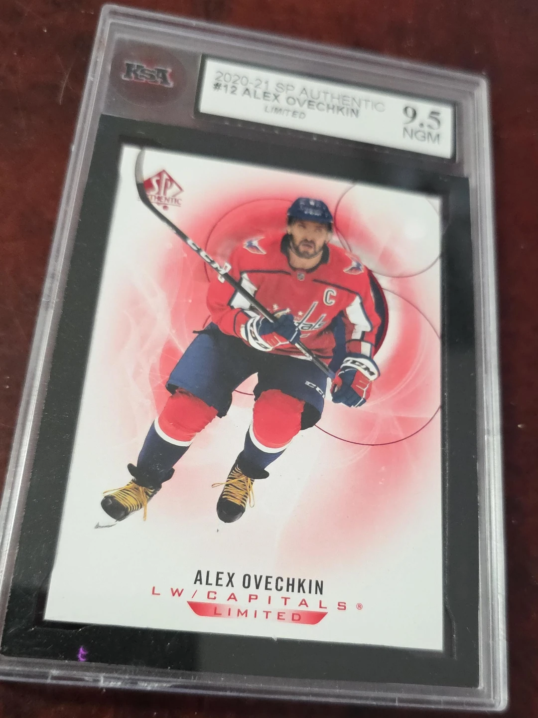 2020-21 SP Authentic Alex Ovechkin Hockey Card