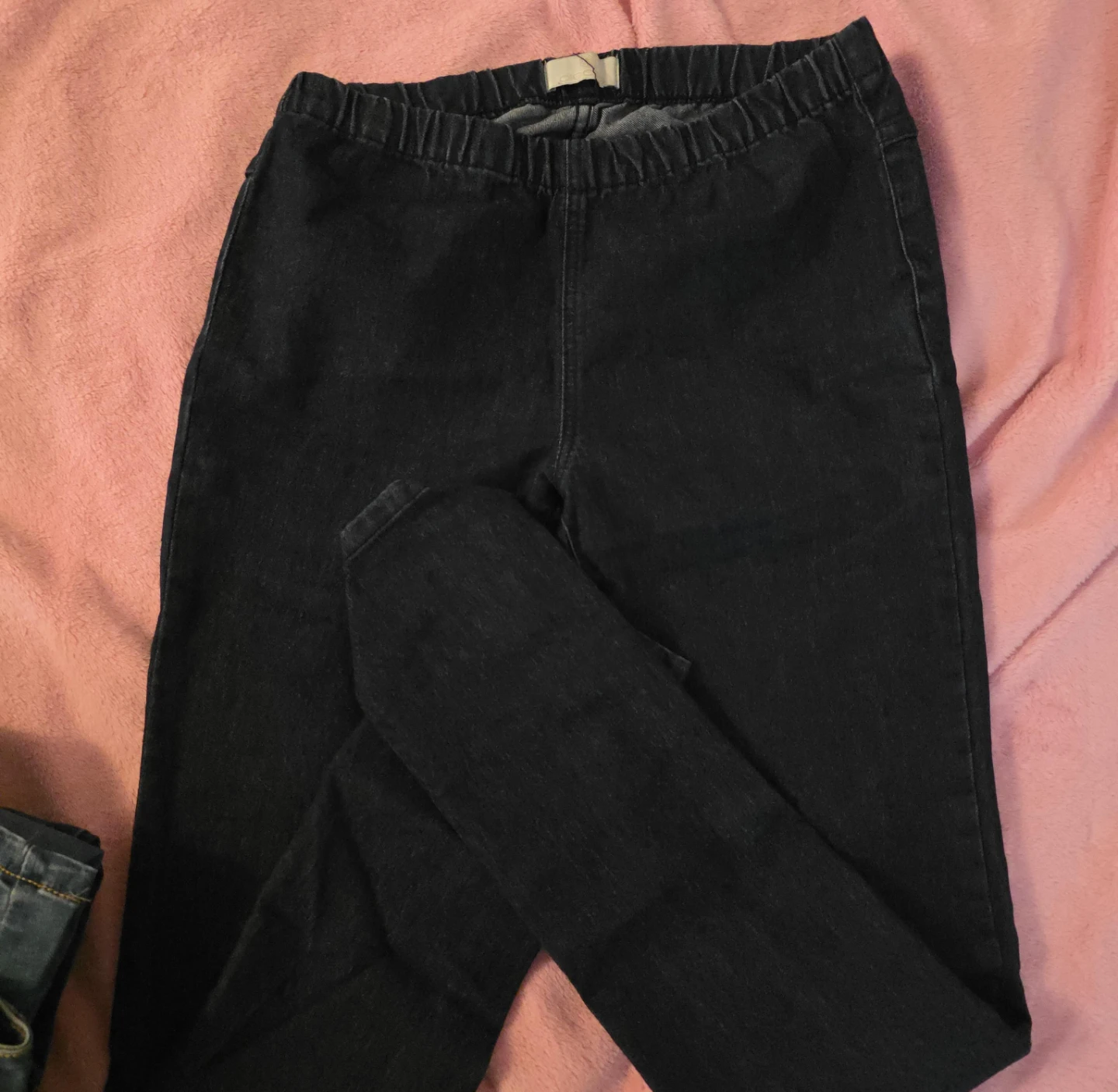 Pieces Dark Denim Funky Foxy Leggings
