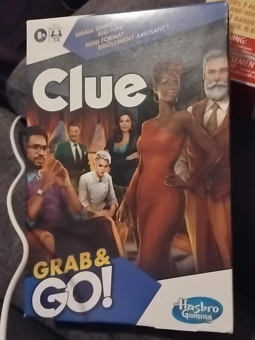 Clue Grab & Go! Board Game