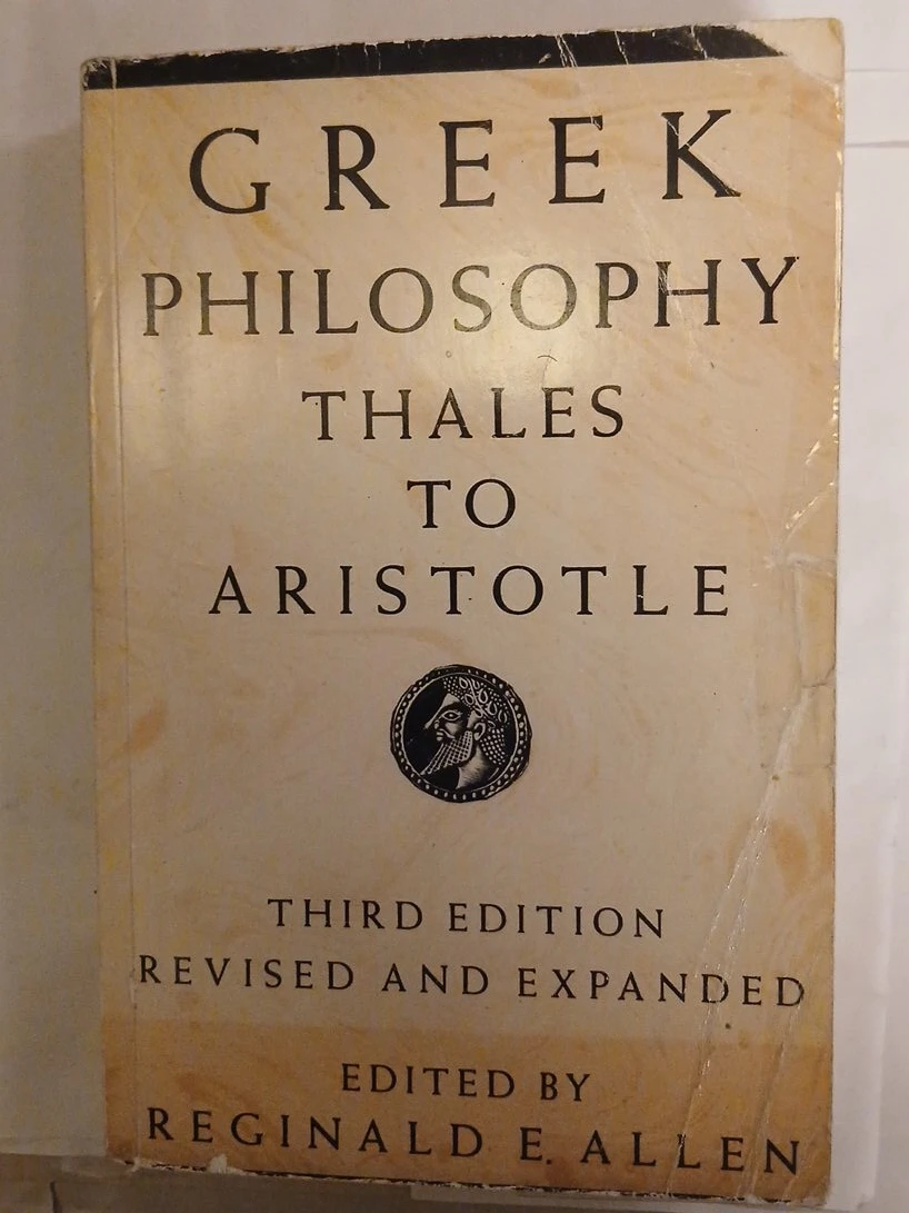 Greek Philosophy: Thales to Aristotle, Third Edition