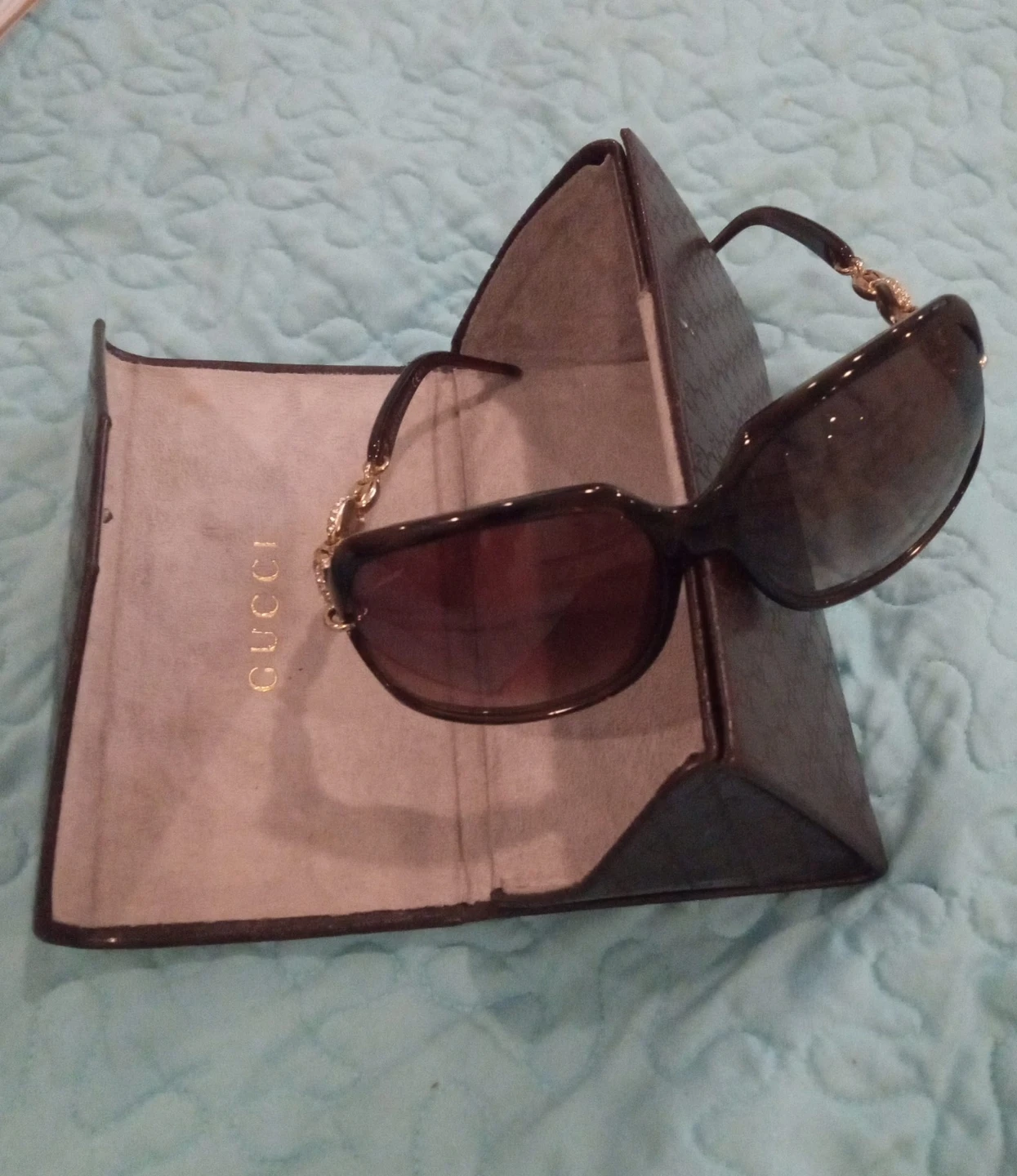 Gucci Sunglasses with Case