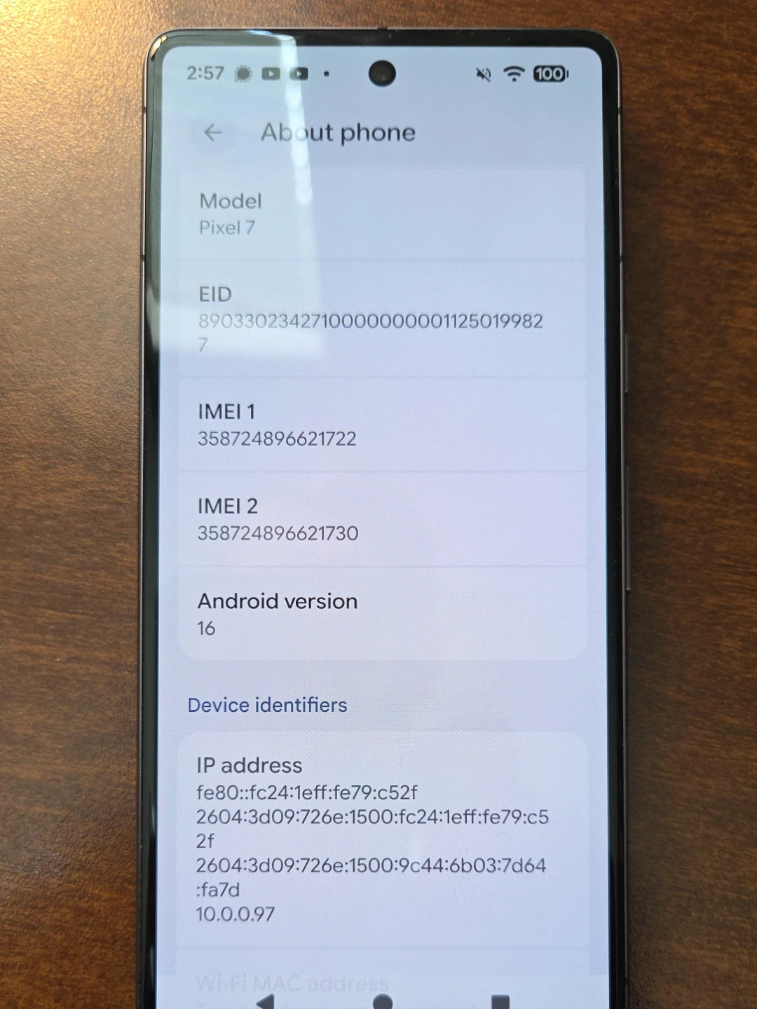 Google Pixel 7 Smartphone