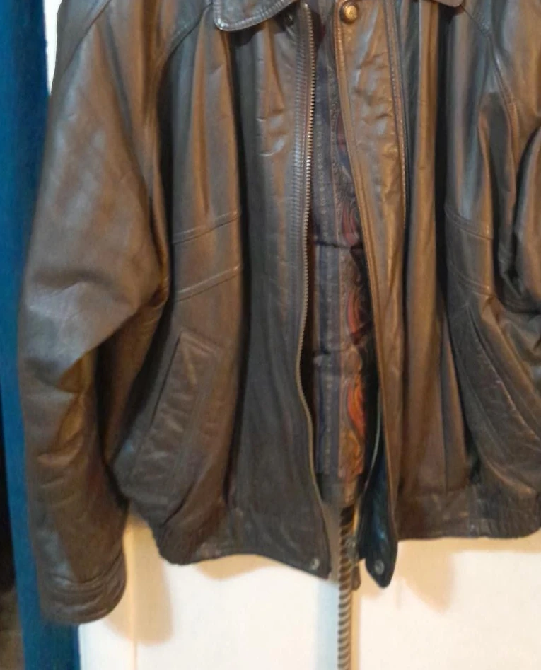 Men's Large Leather Jacket