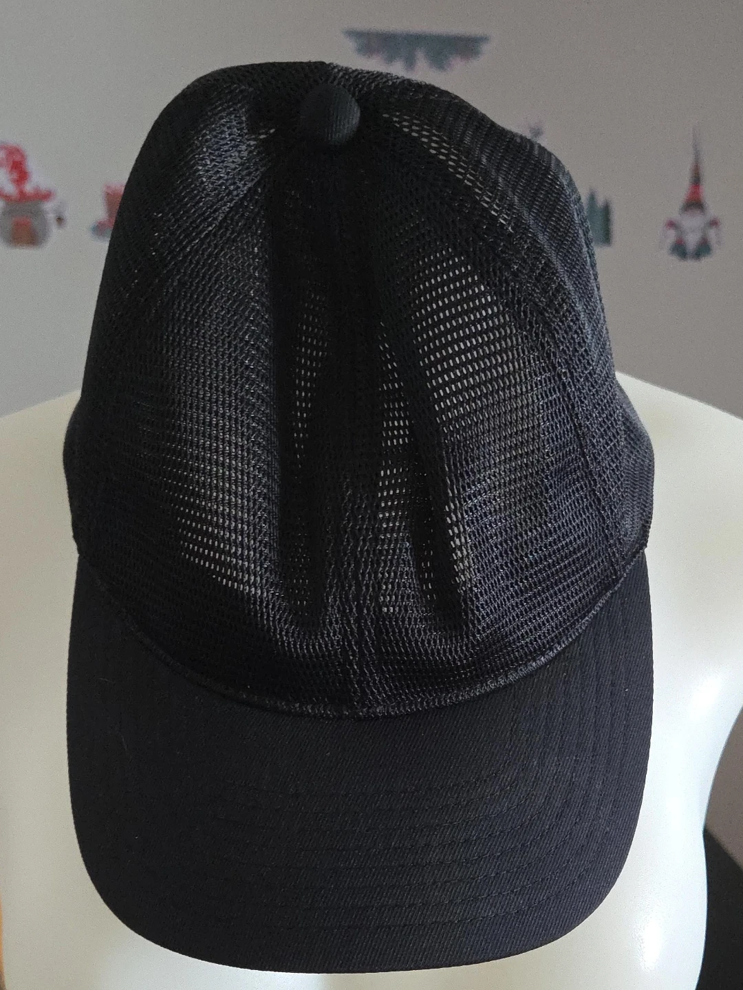 Flexfit Black Mesh Baseball Cap L-XL