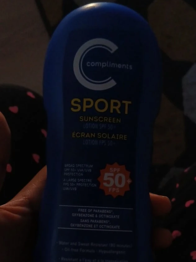 Compliments Sport Sunscreen Lotion SPF 50+