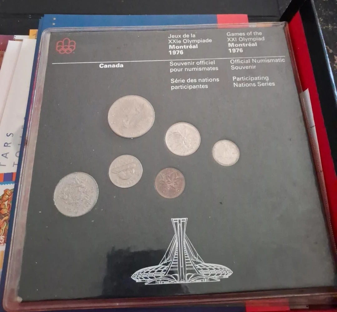 1976 Montreal Olympics Official Numismatic Souvenir Set