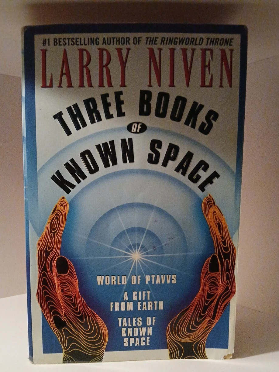 Larry Niven Three Books of Known Space Sci-Fi Paperback