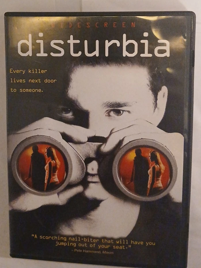 Disturbia Widescreen DVD