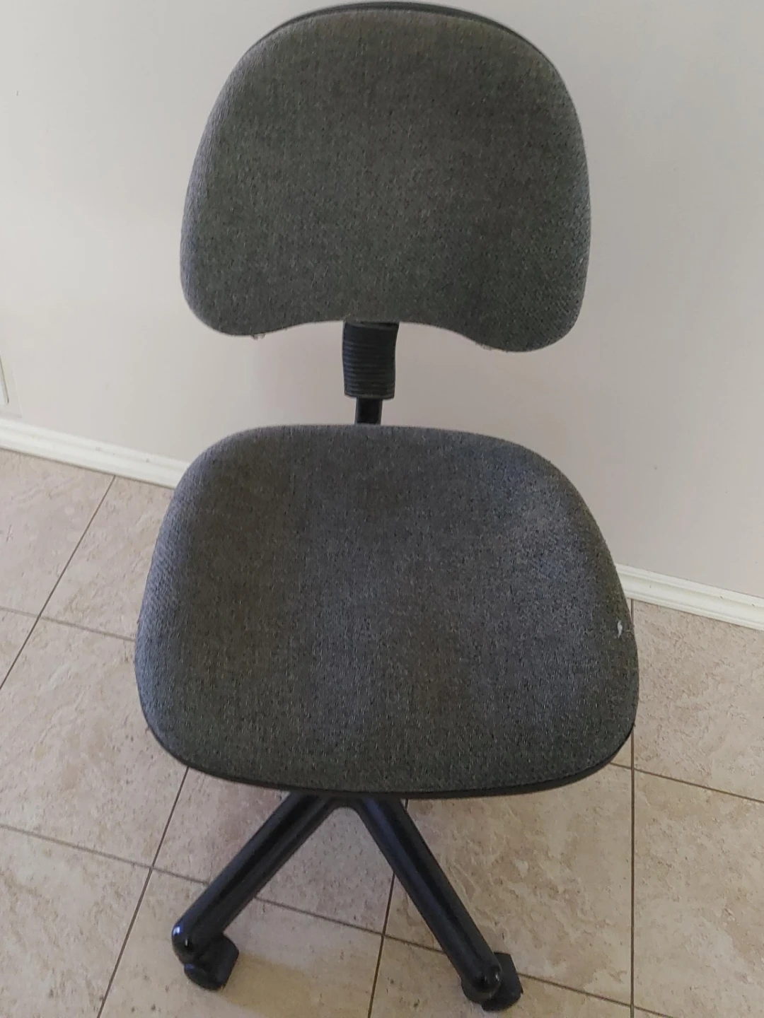 Grey Fabric Office Chair