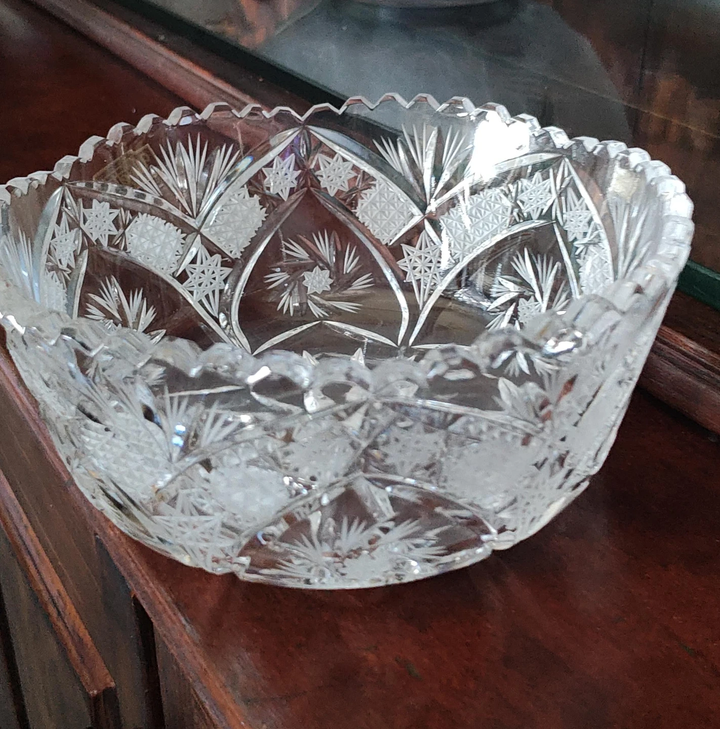 Cut Glass Bowl