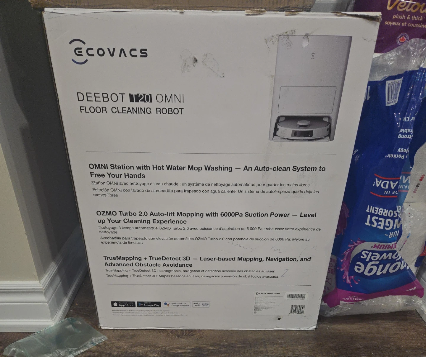 ECOVACS DEEBOT T20 OMNI Floor Cleaning Robot
