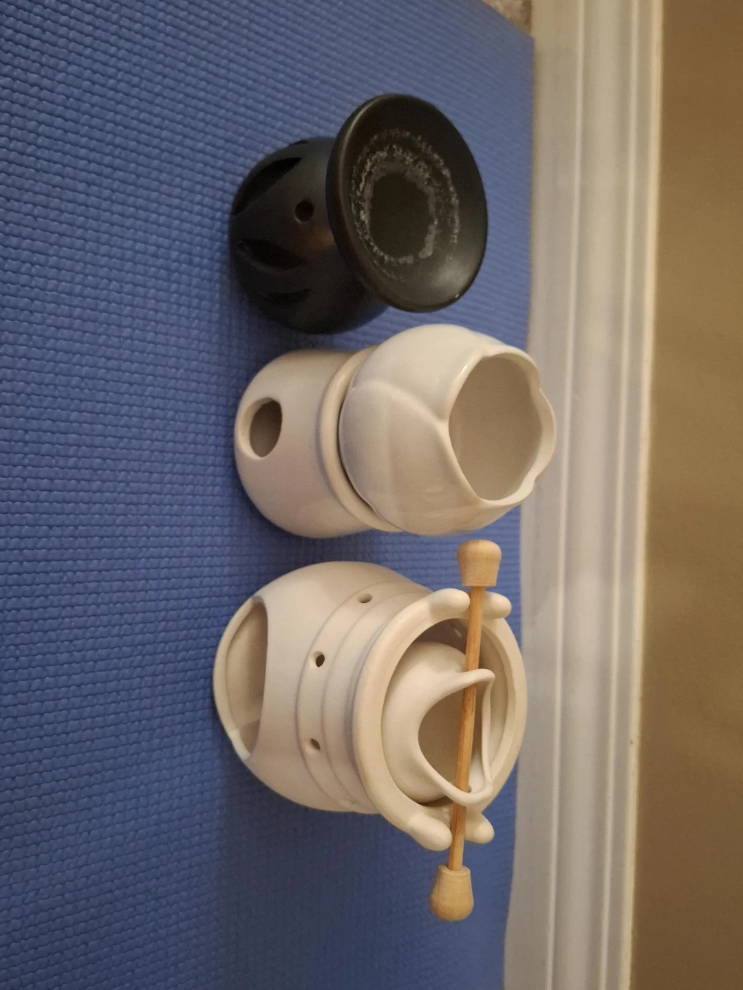 Set of 3 Ceramic Essential Oil Burners & Wax Warmers