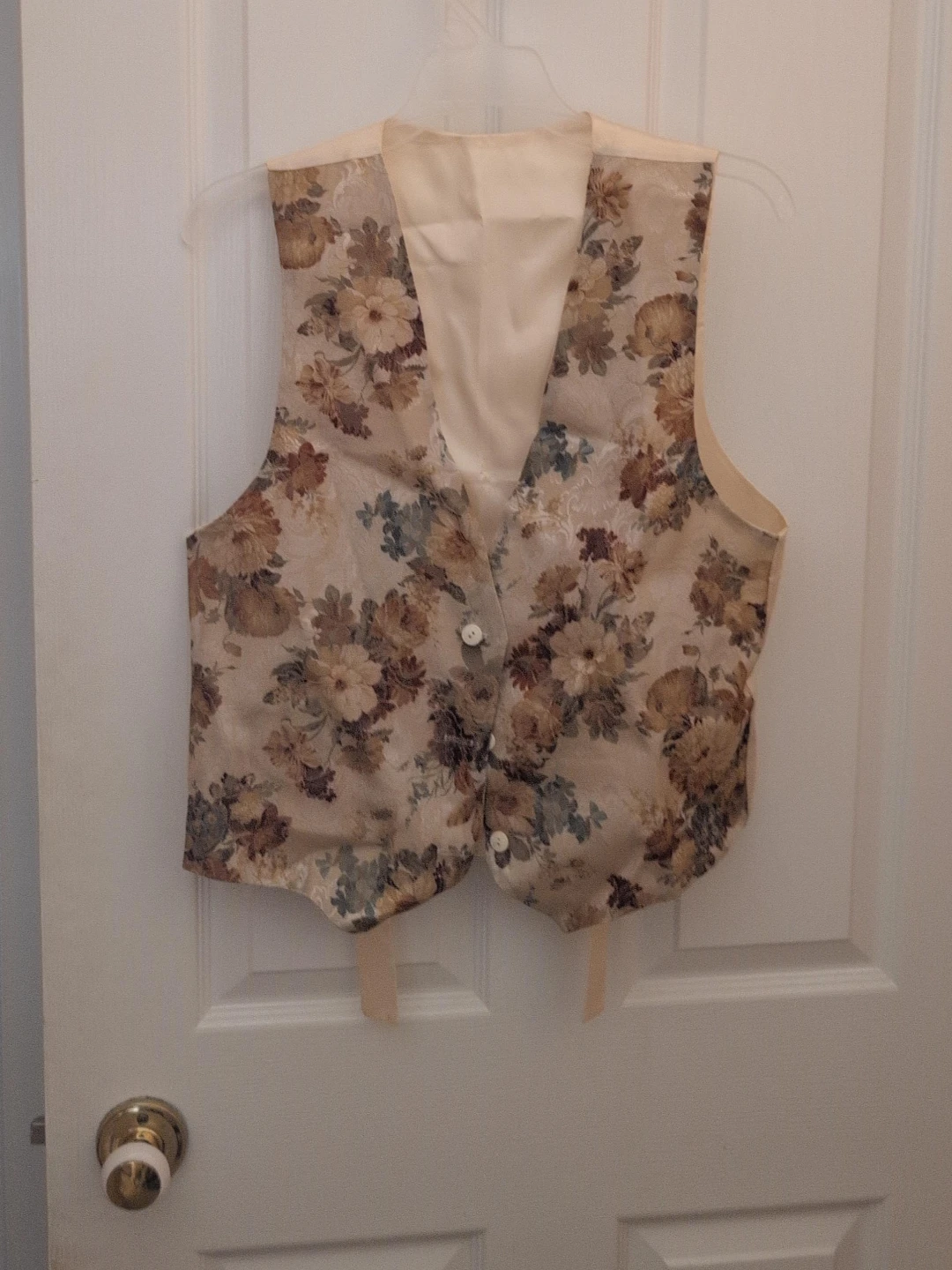 Floral Pattern Vest