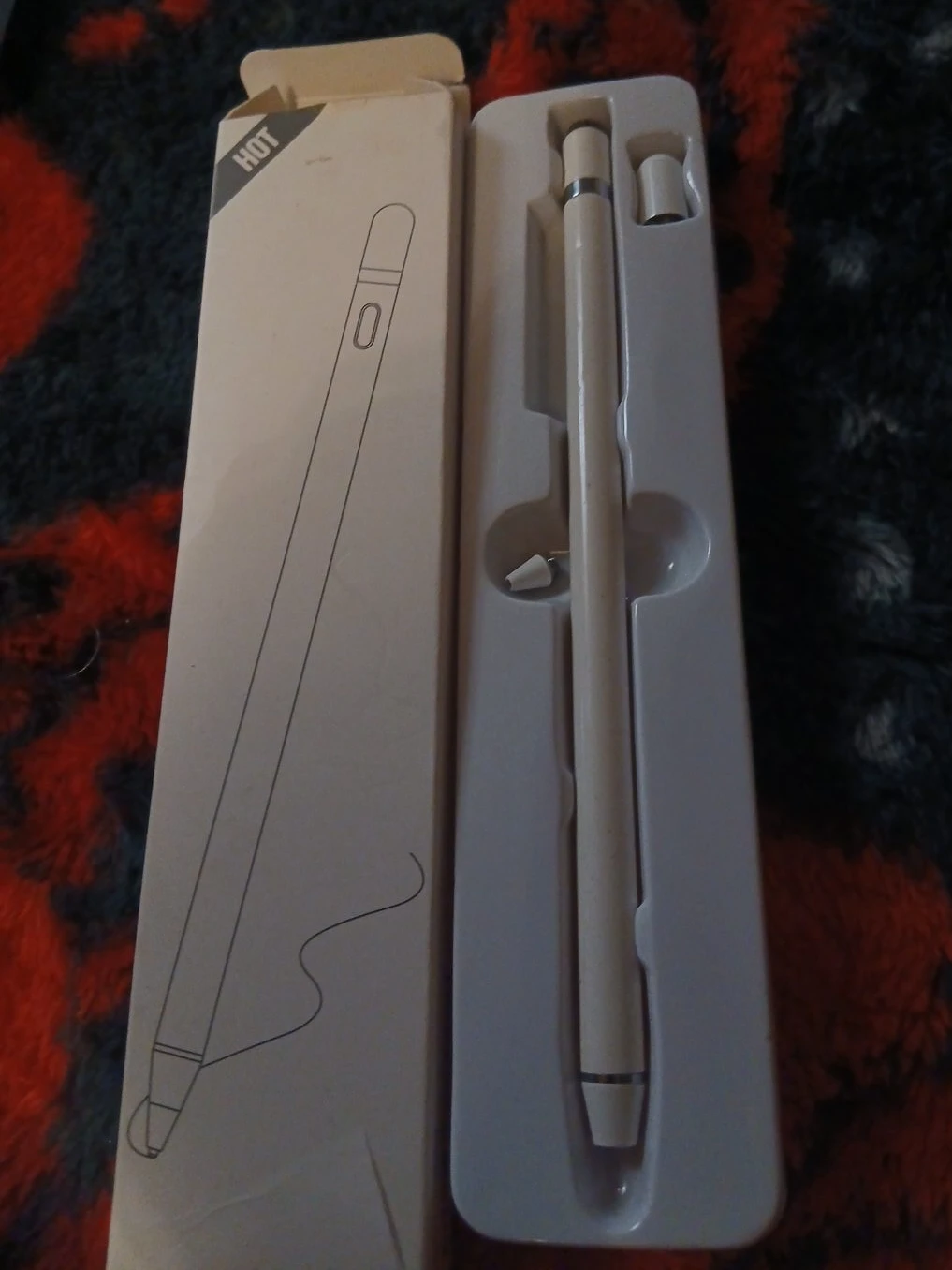 White Stylus Pen with Replacement Tip