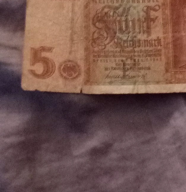 5 Reichsmark Banknote