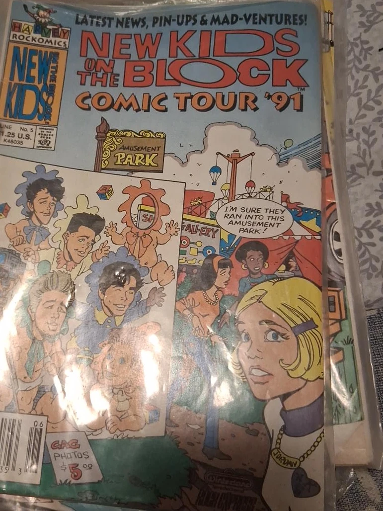 New Kids on the Block Comic Tour '91 Comic Book