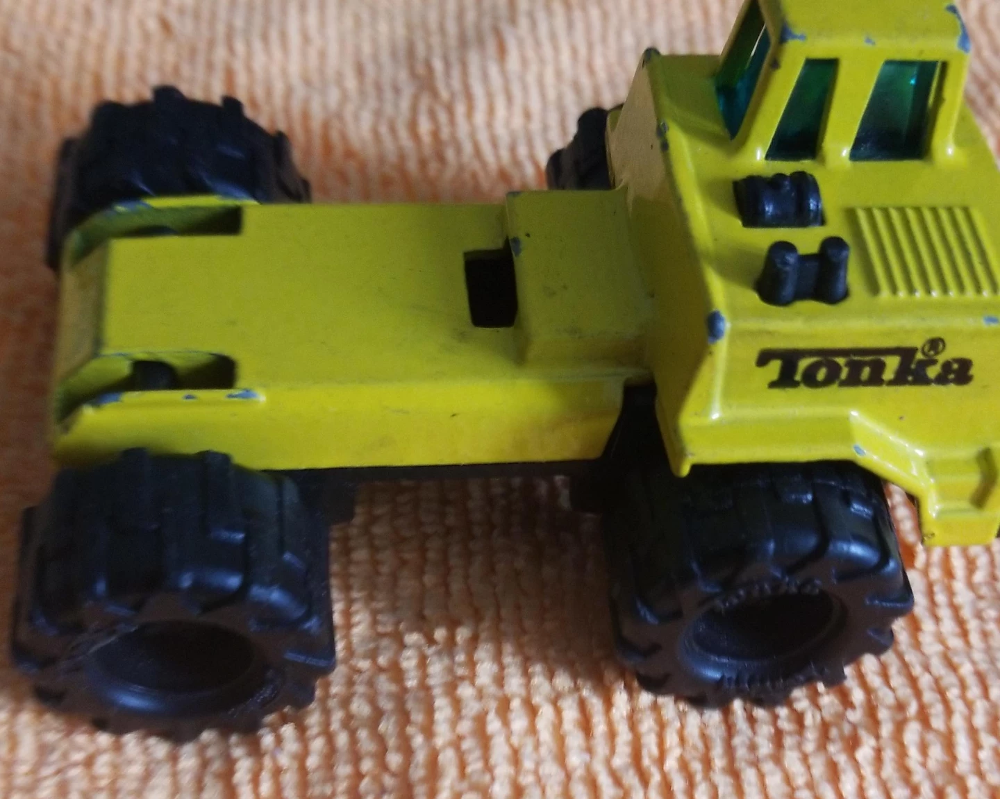 Yellow Tonka Truck Toy