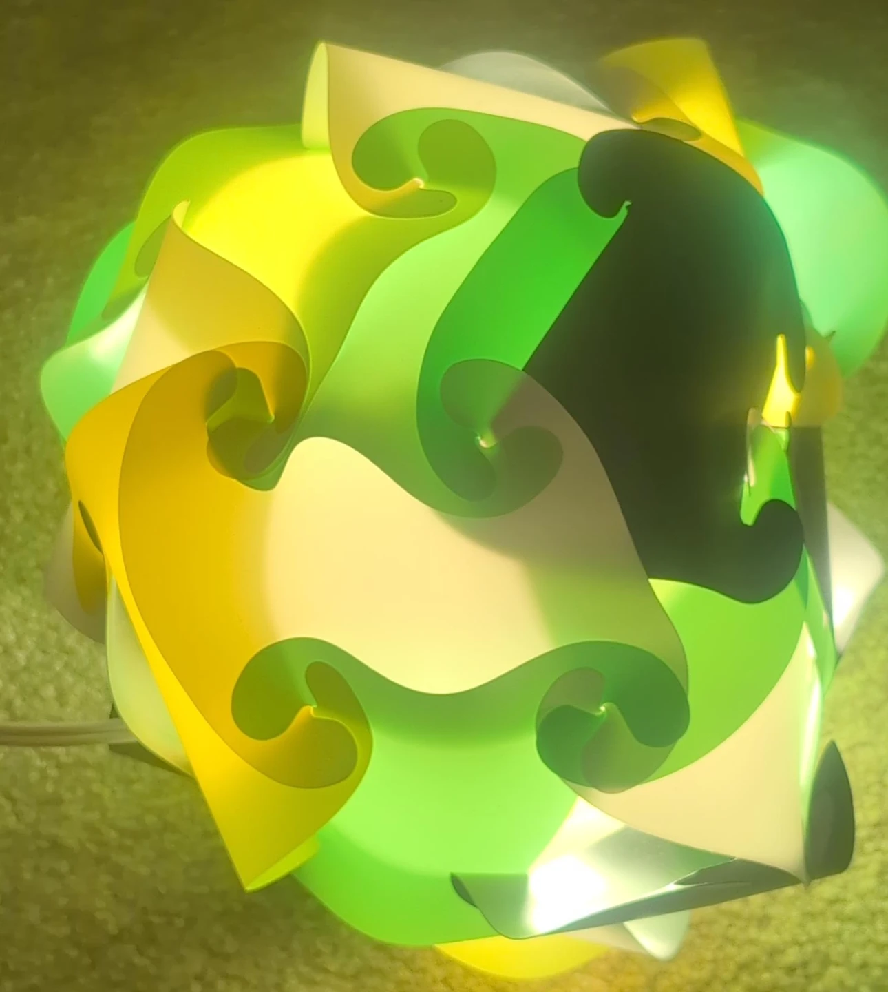 Modular Puzzle Lamp Shade
