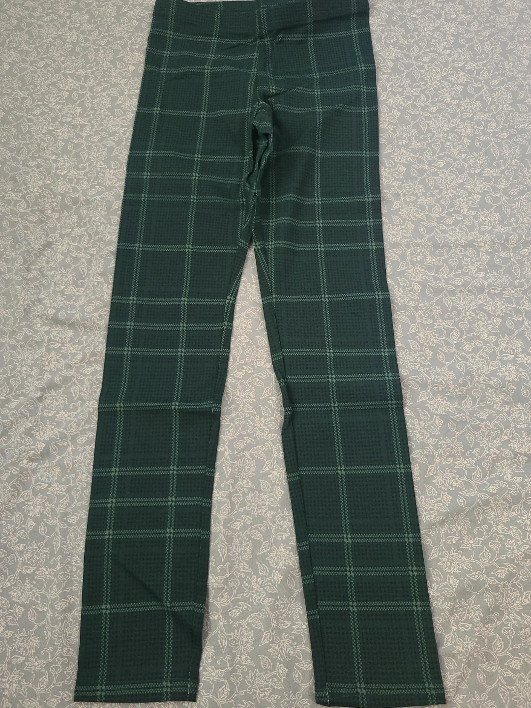 Old Navy Girls Plaid Leggings Size L (10-12)