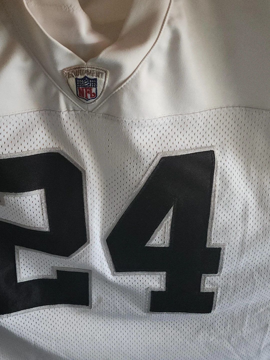 Reebok NFL Oakland Raiders #24 Charles Woodson Jersey