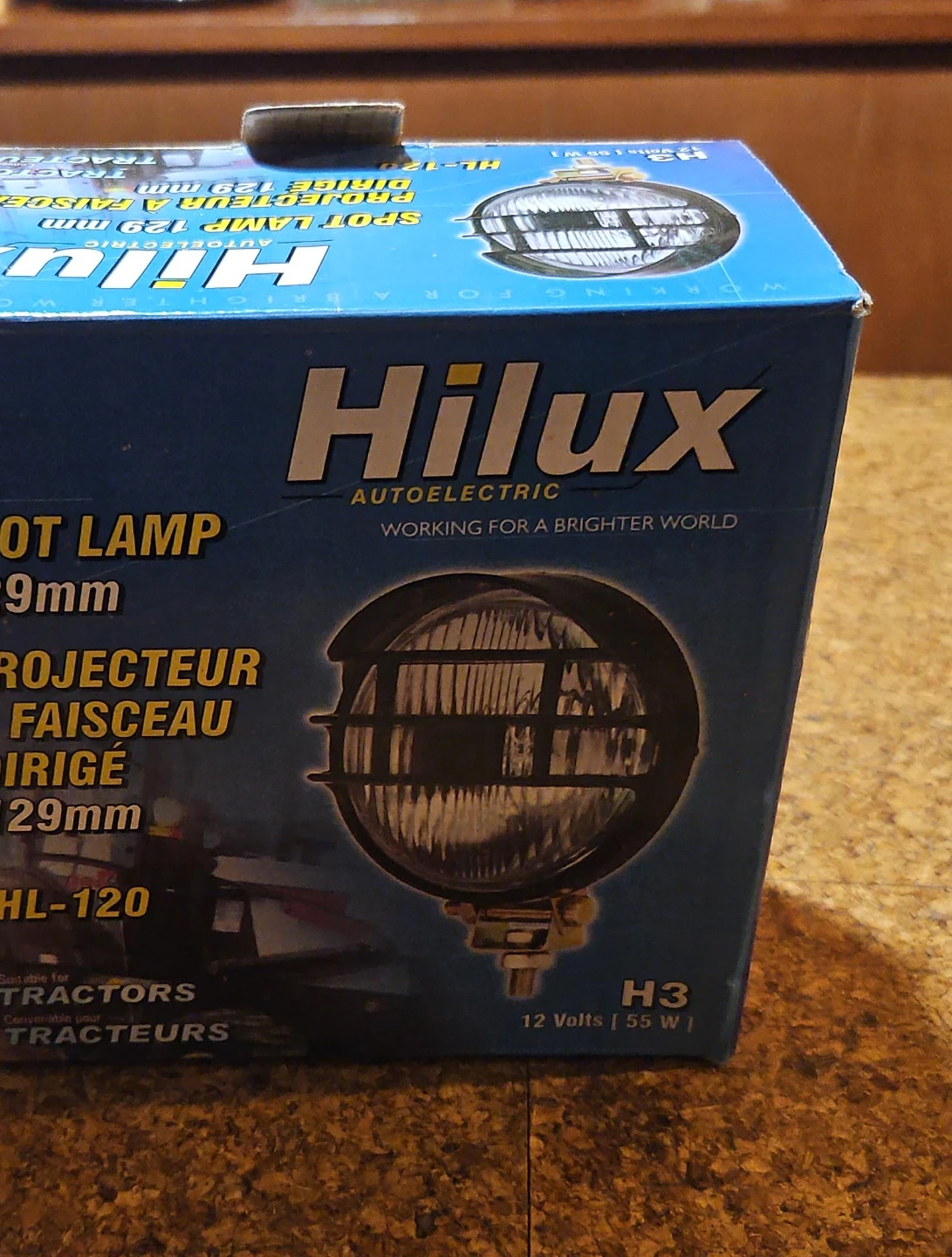 Hilux HL-120 Spot Lamp 129mm