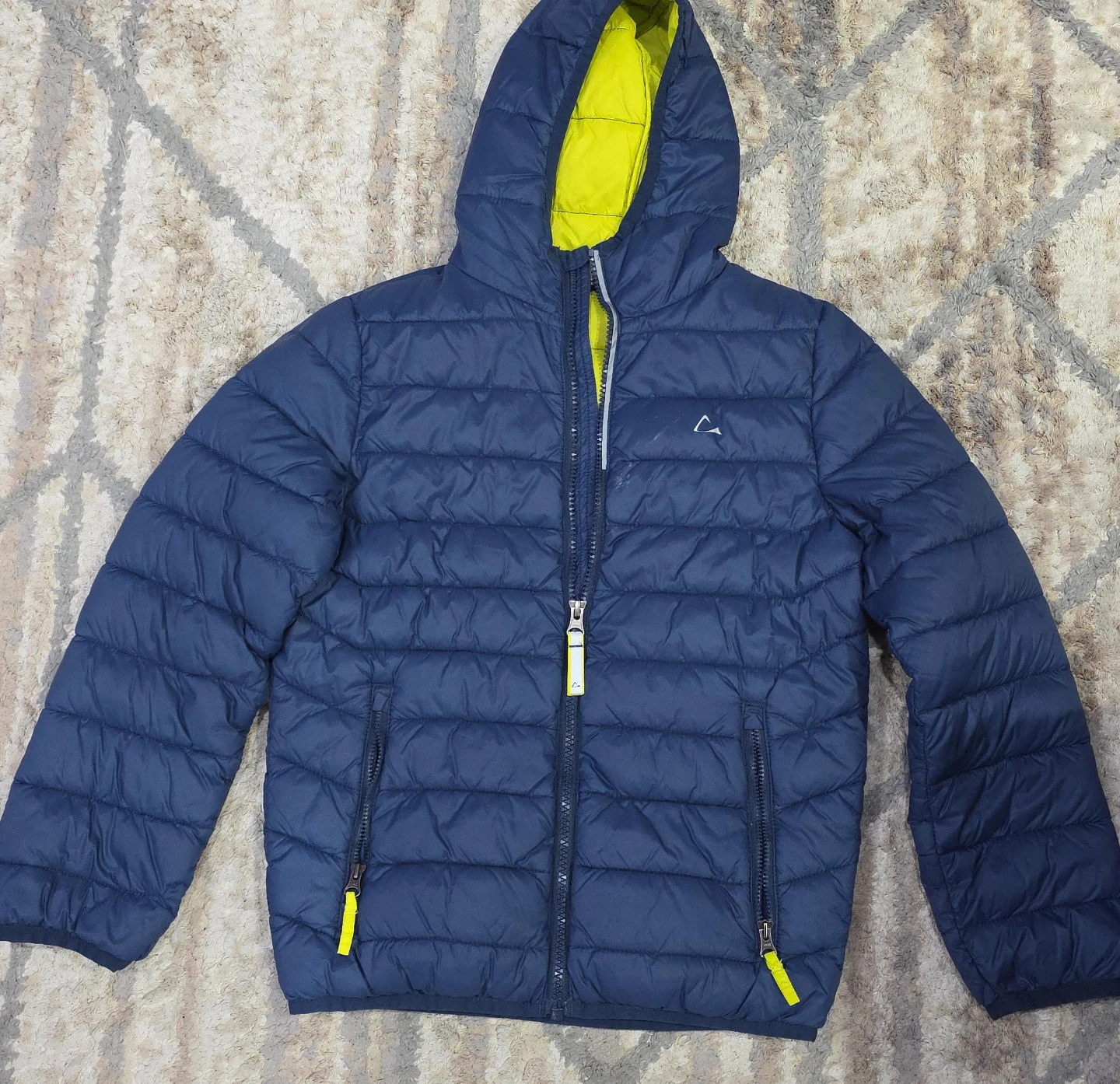 Kids Blue Puffer Jacket