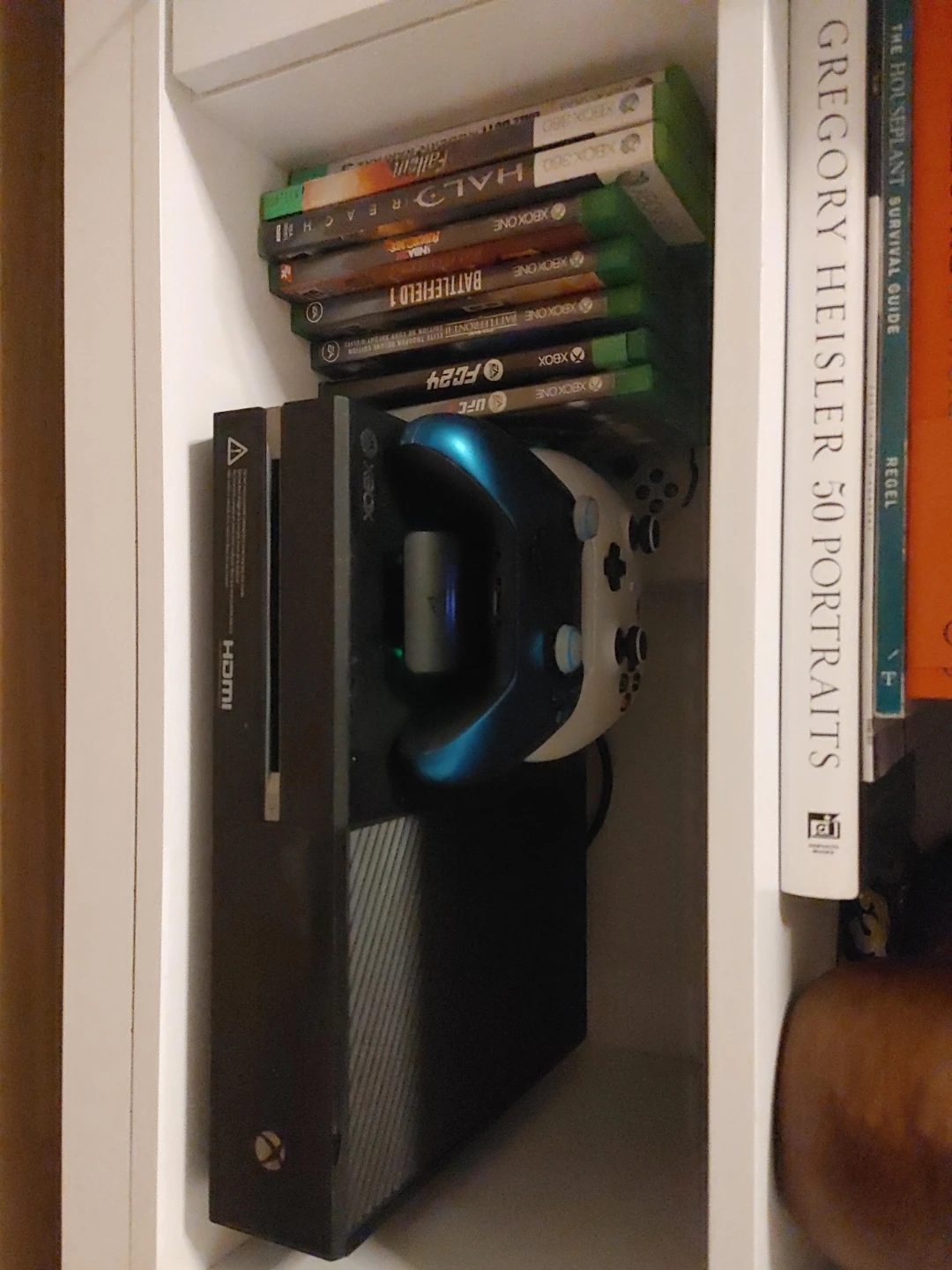Xbox One Console with Controller and Games