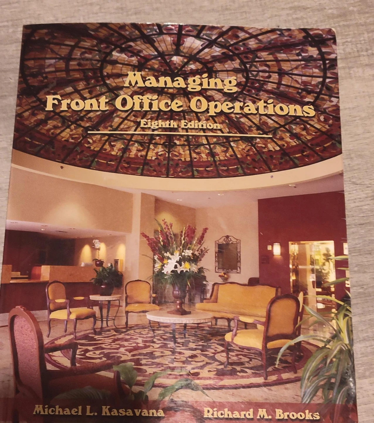 Managing Front Office Operations Eighth Edition Book
