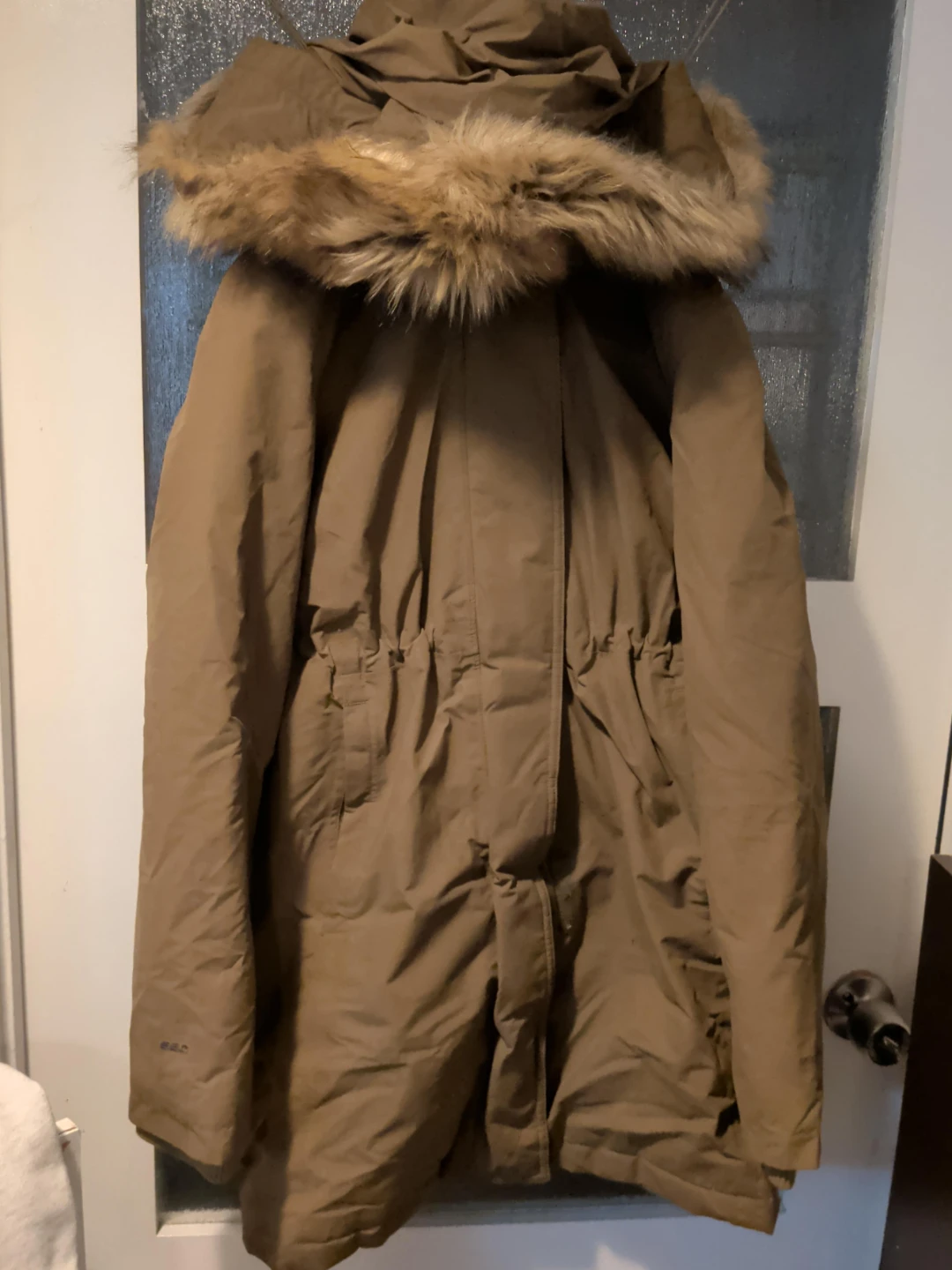 North Face Women's Parka Jacket with Fur Hood