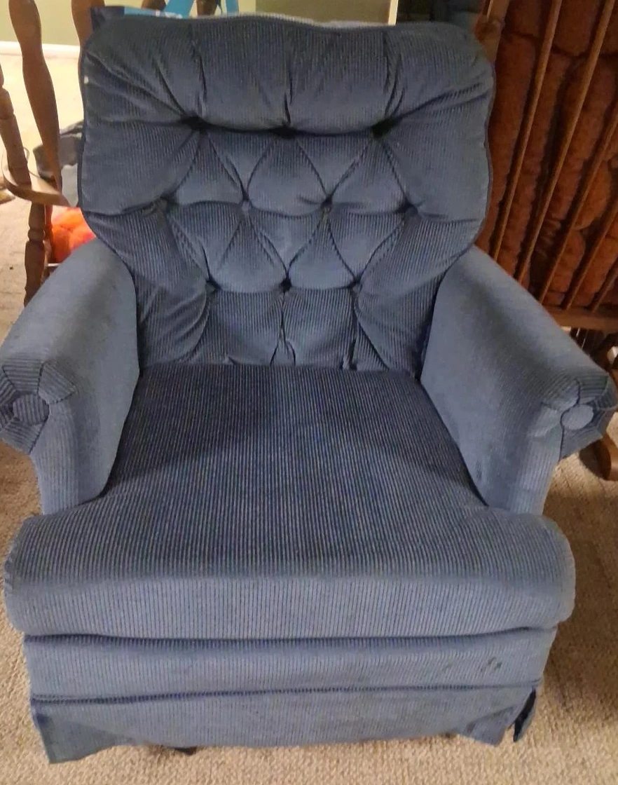 Blue Recliner Chair