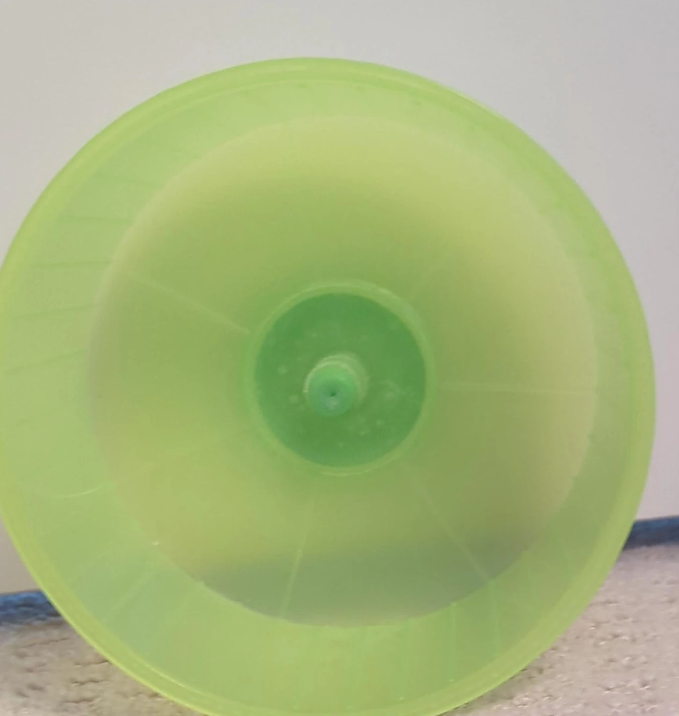 Green Hamster Exercise Wheel