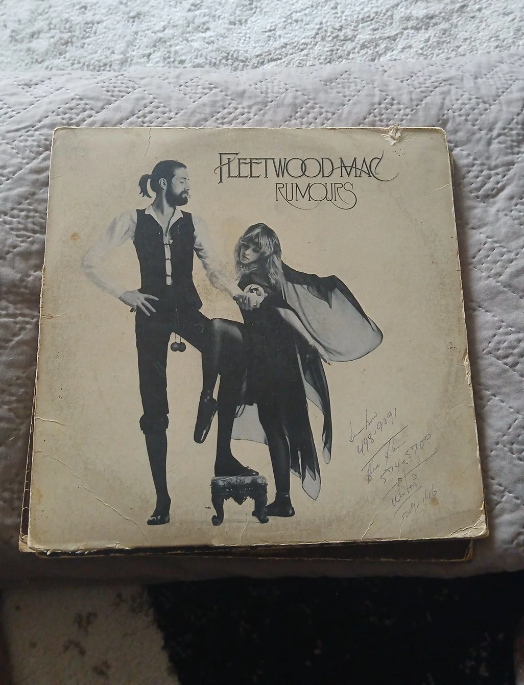 Fleetwood Mac Rumours Vinyl Record Album