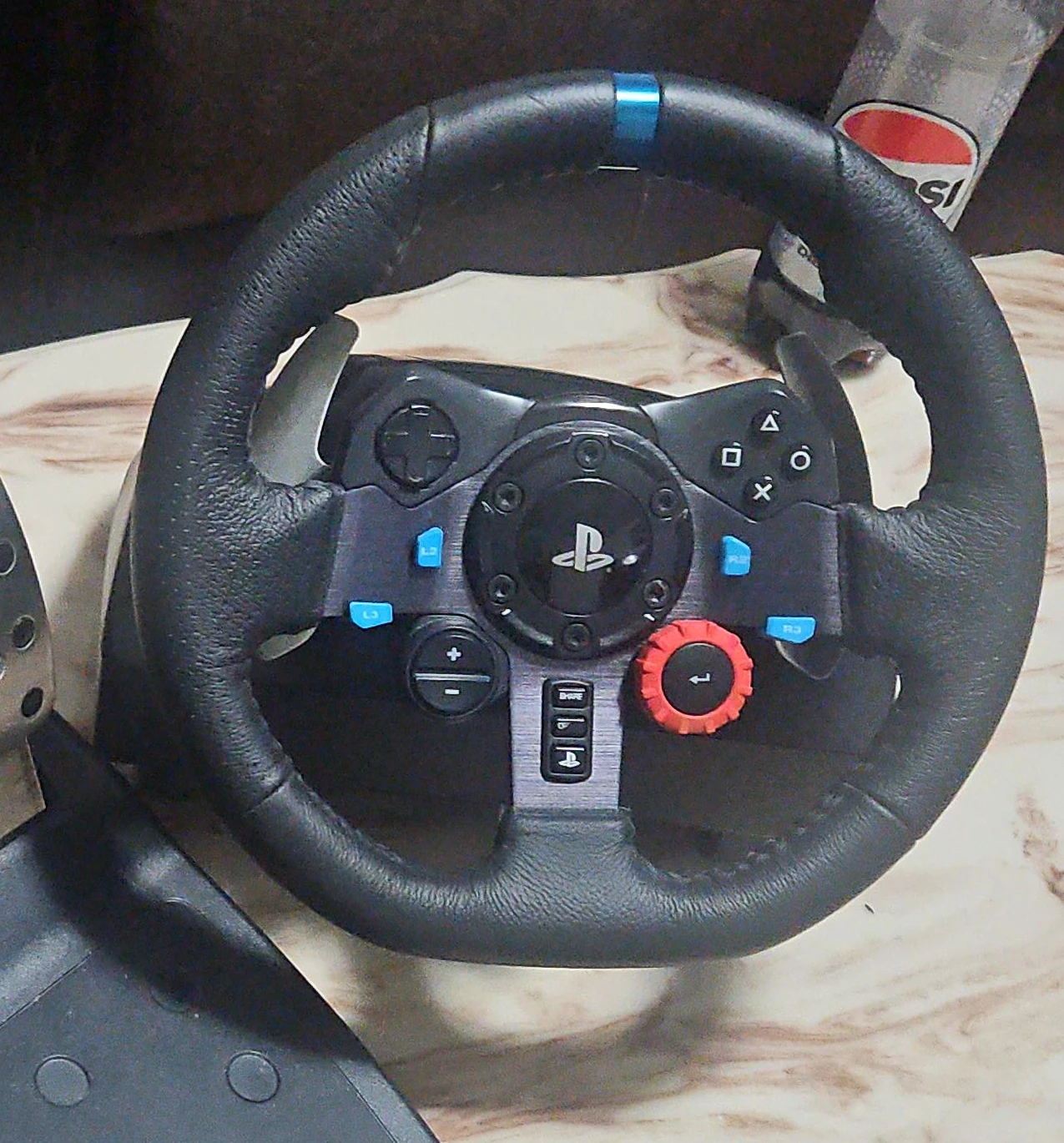 Logitech G923 Racing Wheel and Pedals for PS4/PS5