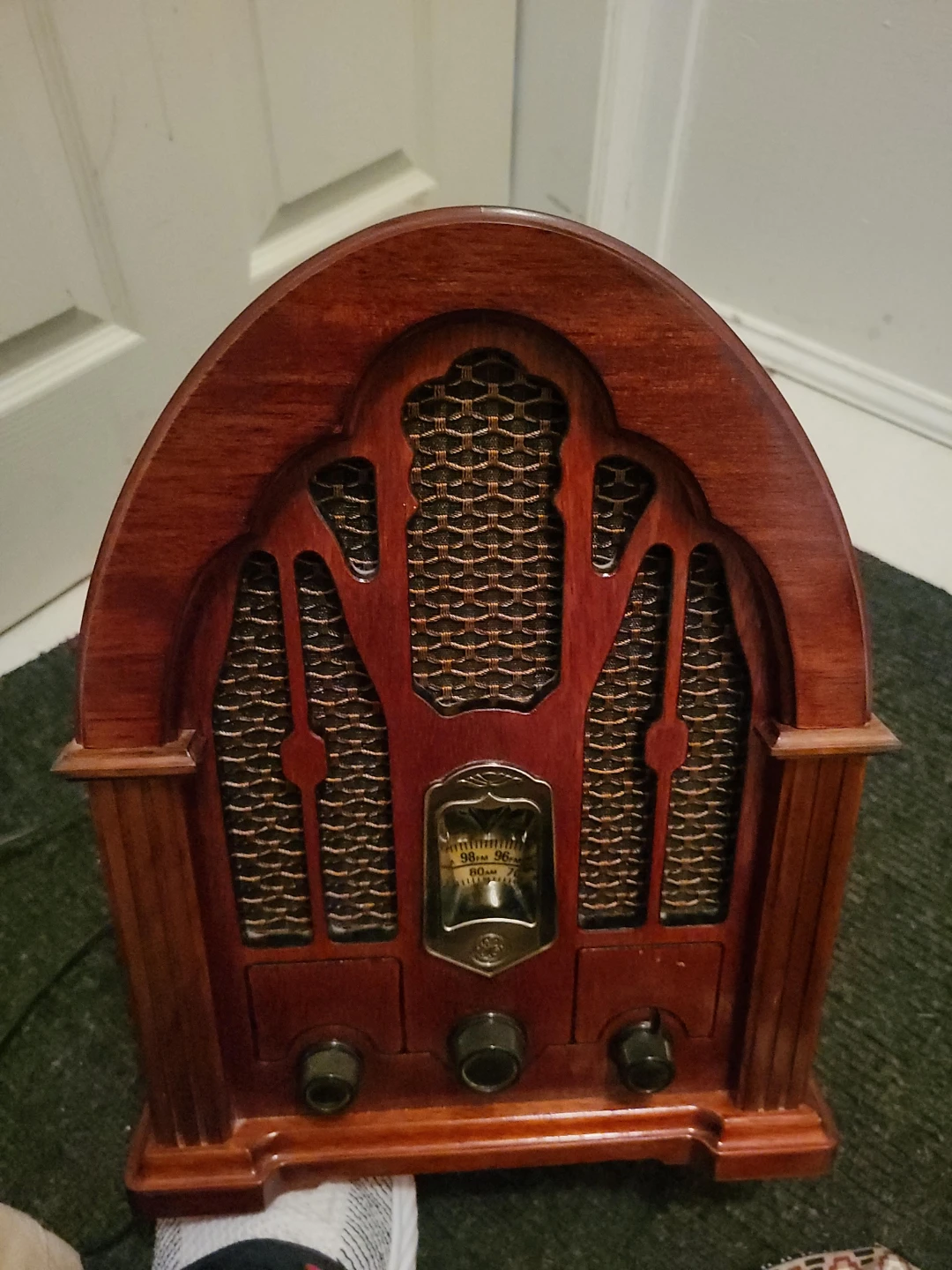 Retro Wooden Radio