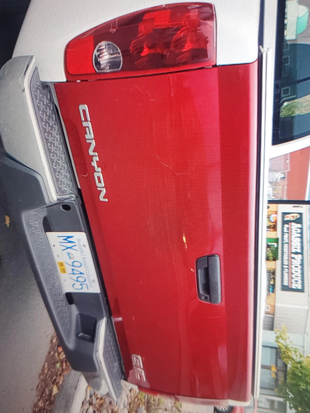 GMC Canyon Truck Tailgate