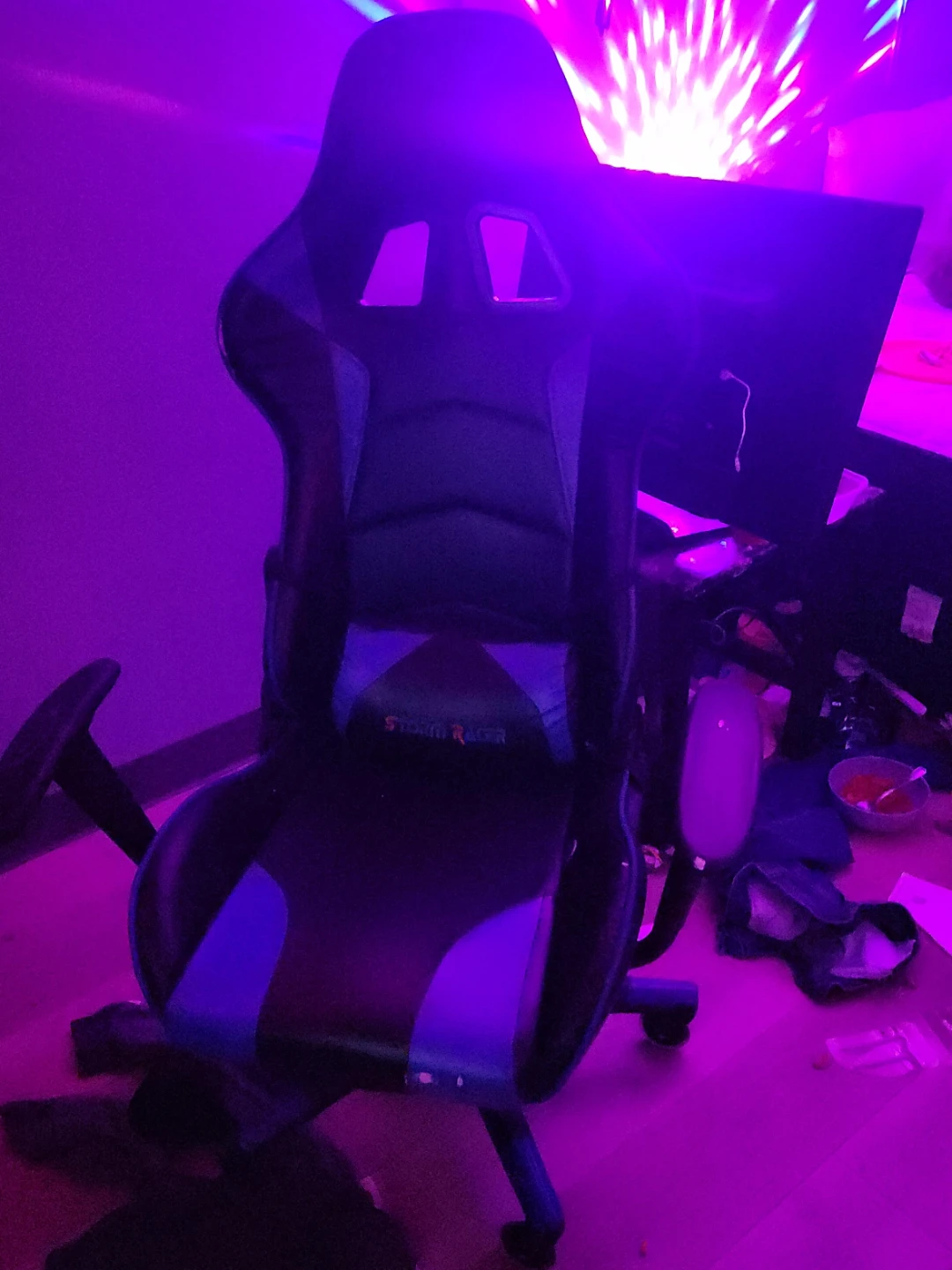 Storm Racer Gaming Chair - Black & Blue