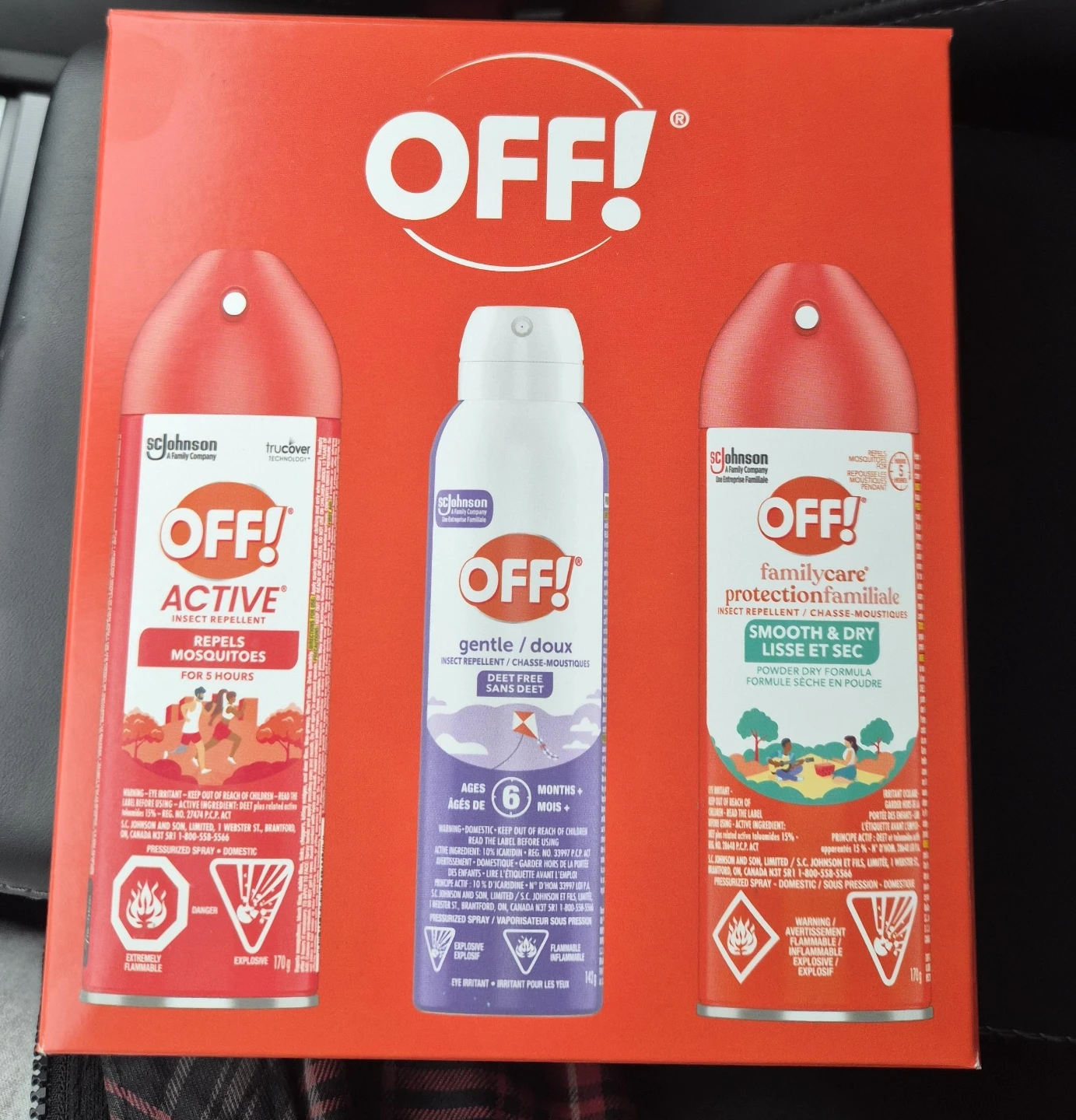 OFF! Insect Repellent 3-Pack