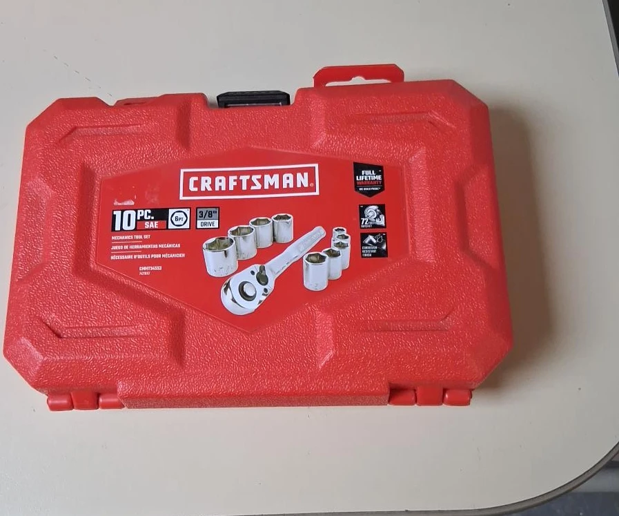 Craftsman 10-Piece 3/8" Drive Mechanics Tool Set