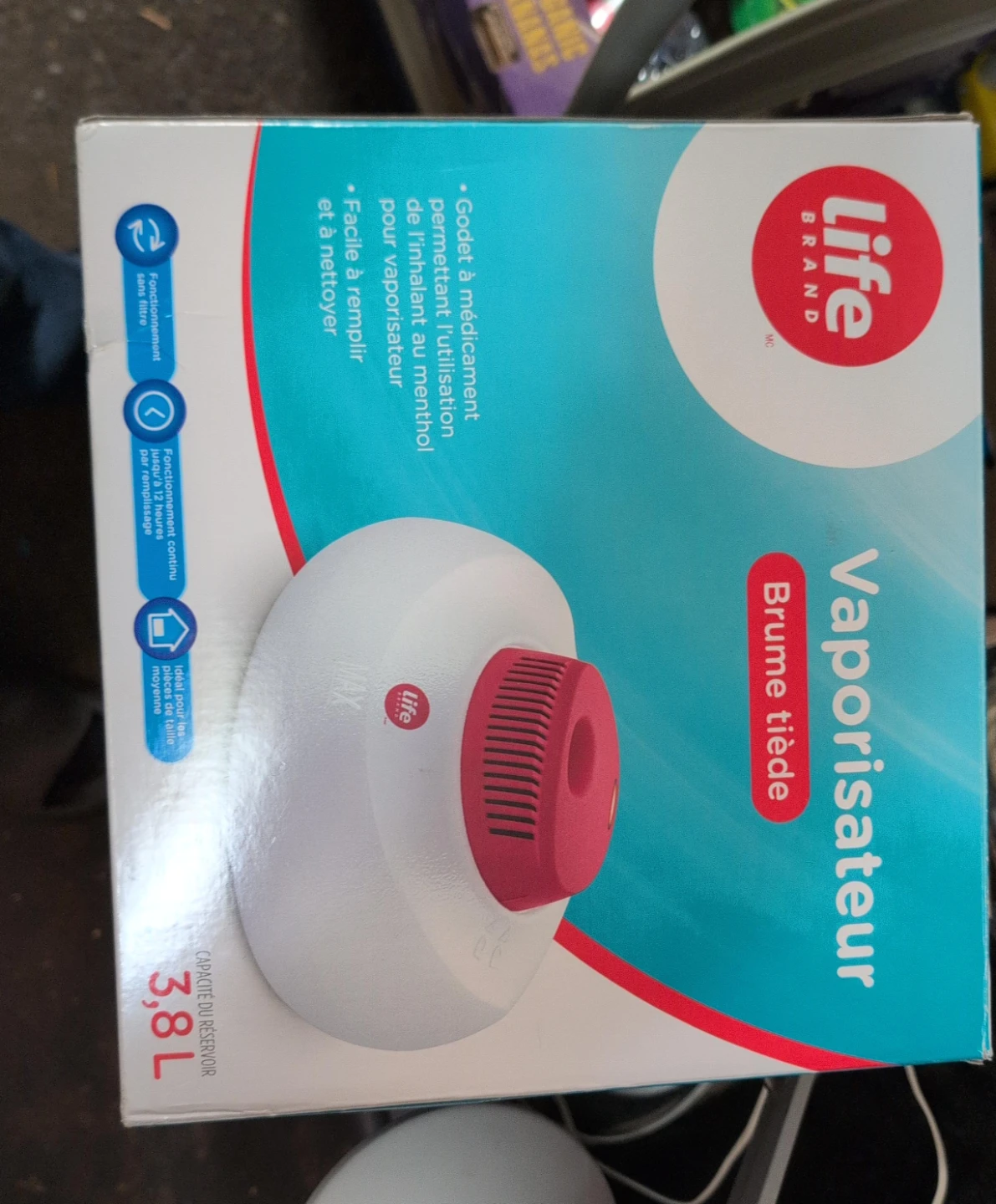 Life Brand Vaporisateur (Warm Mist)